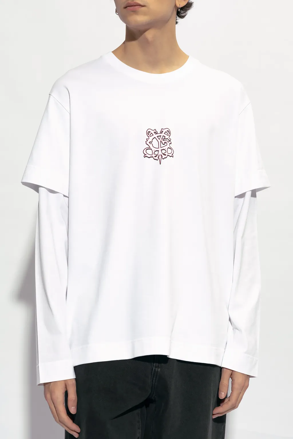 Graphic Printed Long-Sleeve T-Shirt