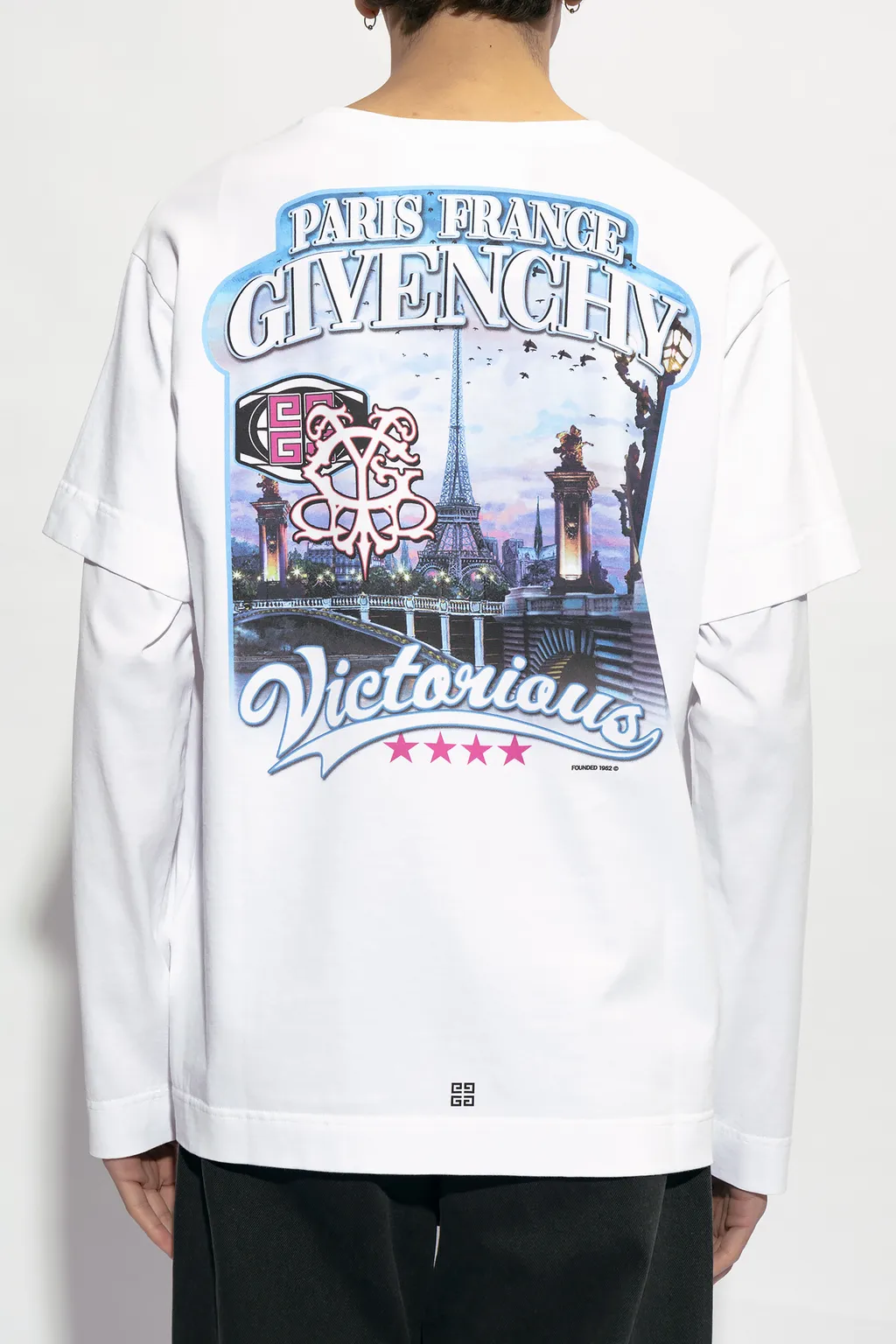 Graphic Printed Long-Sleeve T-Shirt