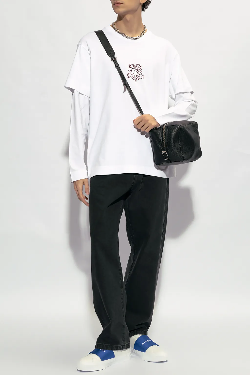 Graphic Printed Long-Sleeve T-Shirt