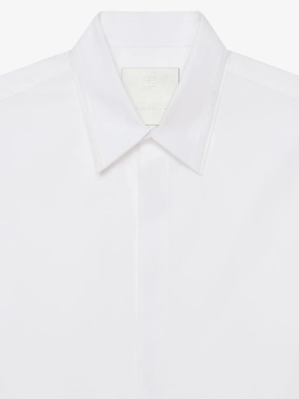 Logo Detailed Collared Shirt