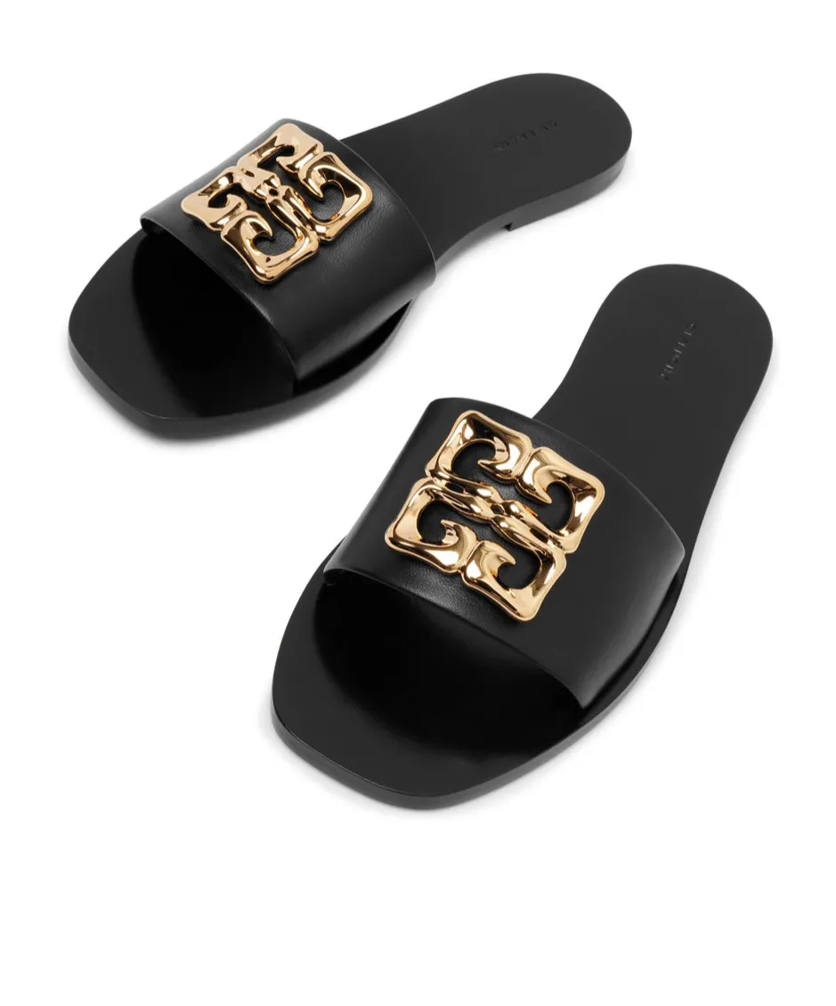 4G Plaque Slippers