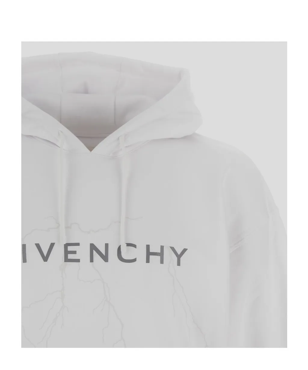Logo Printed Drawstring Hoodie