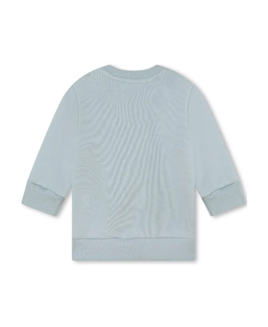 Logo Pattern Hoodie