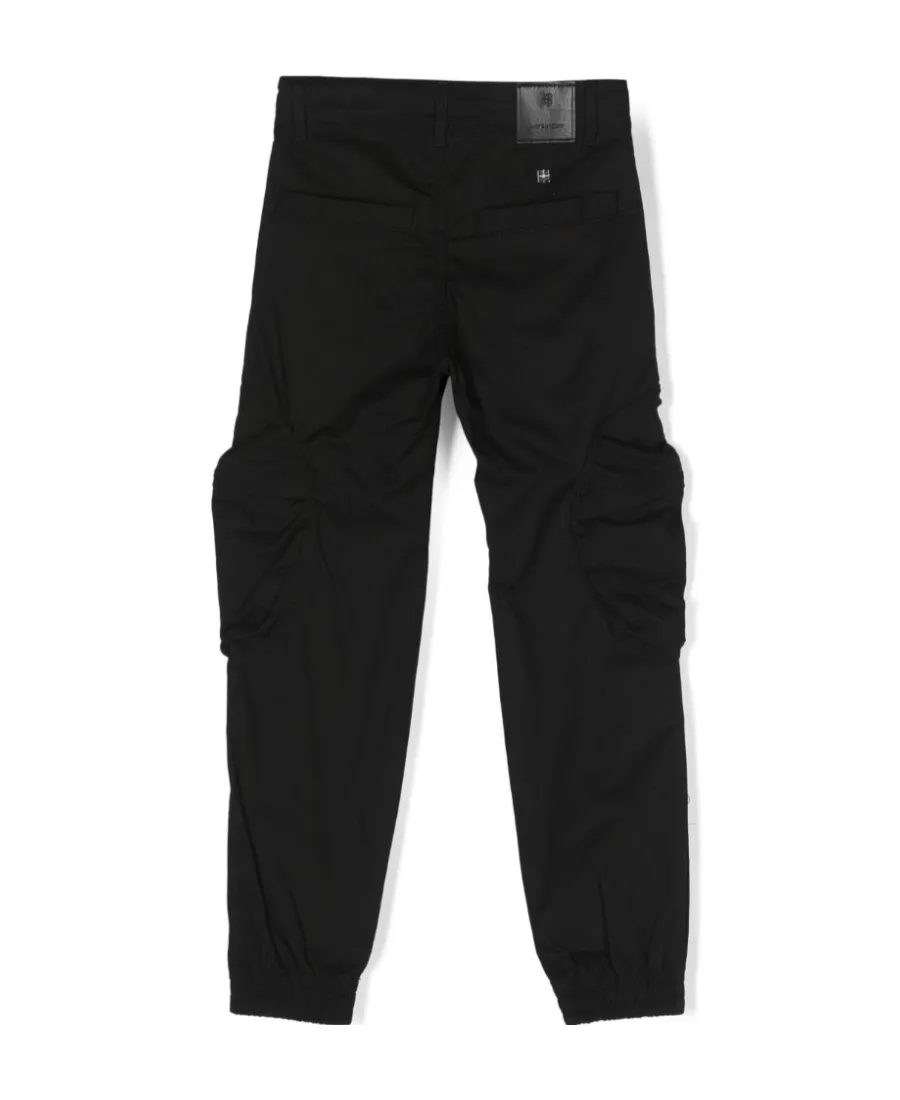 Logo Lettering Gabardine Trousers