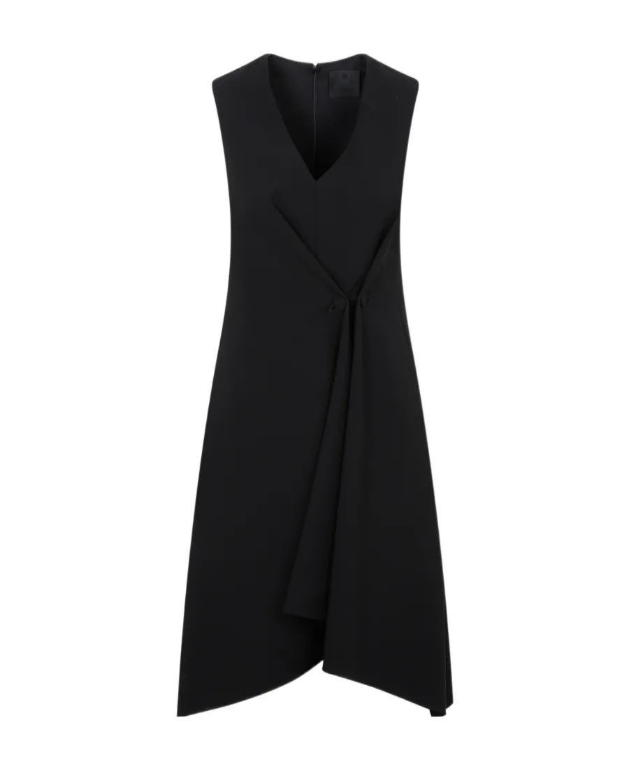 V-Neck Sleeveless Dress