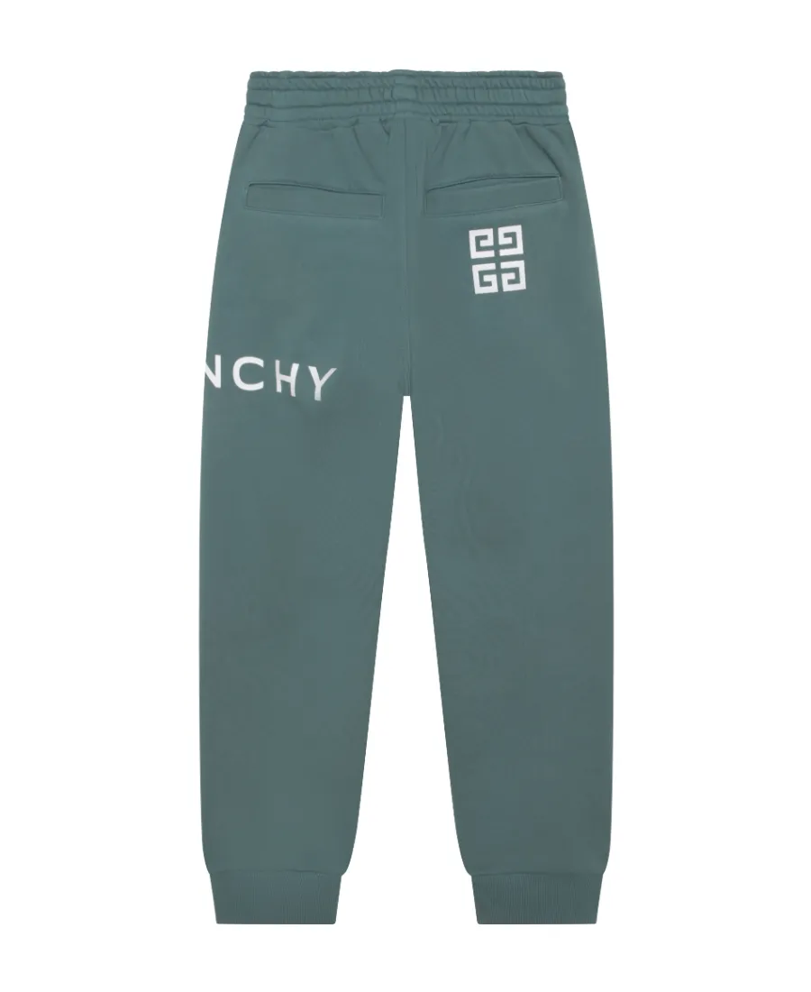 Logo Printed Drawstring Trousers