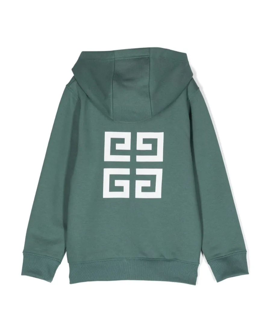4G Printed Zipped Hoodie