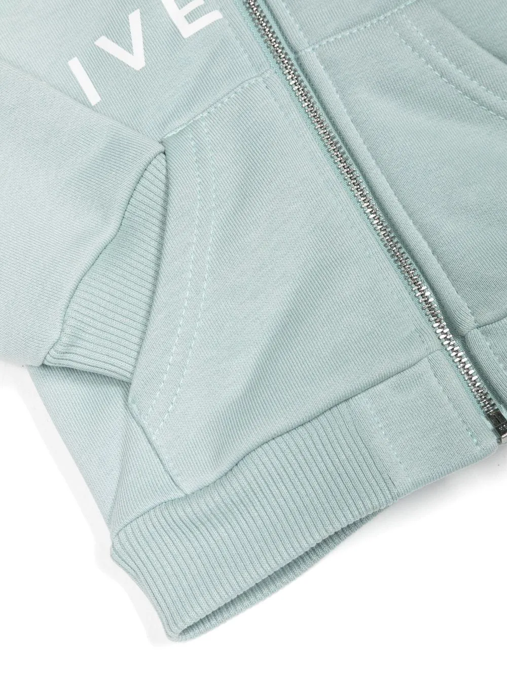 Long-Sleeved Hooded Jacket