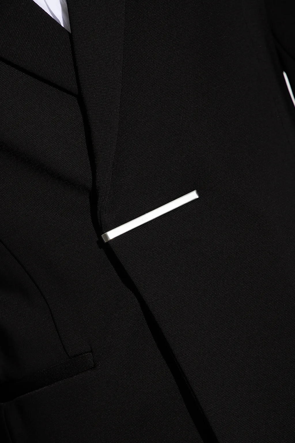 Single-Breasted Long-Sleeved Blazer