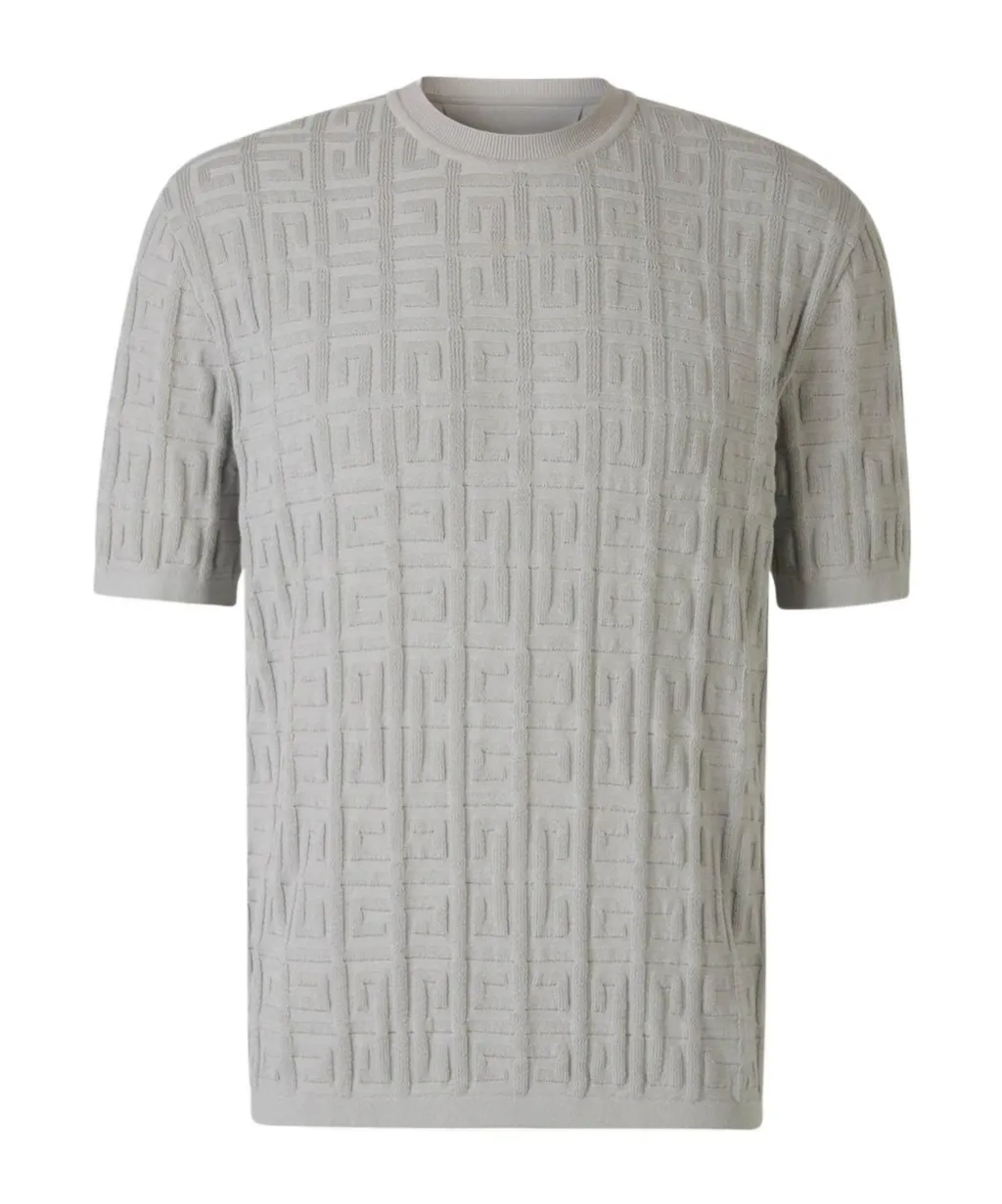 Knitted Crewneck T-Shirt