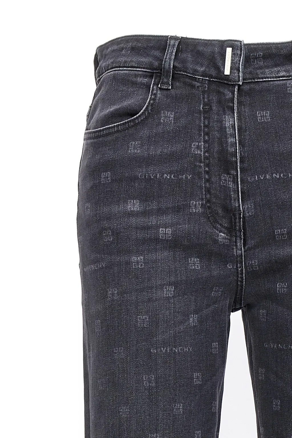4G Motif Skinny Jeans