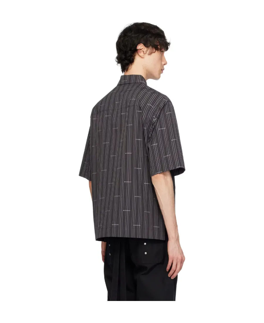 Striped Short-Sleeved Shirt