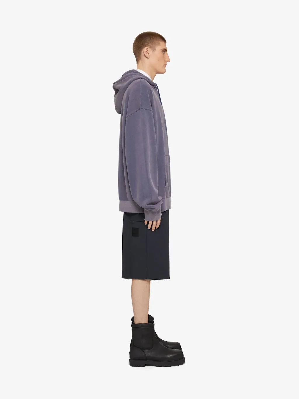 Faded Drawstring Hoodie