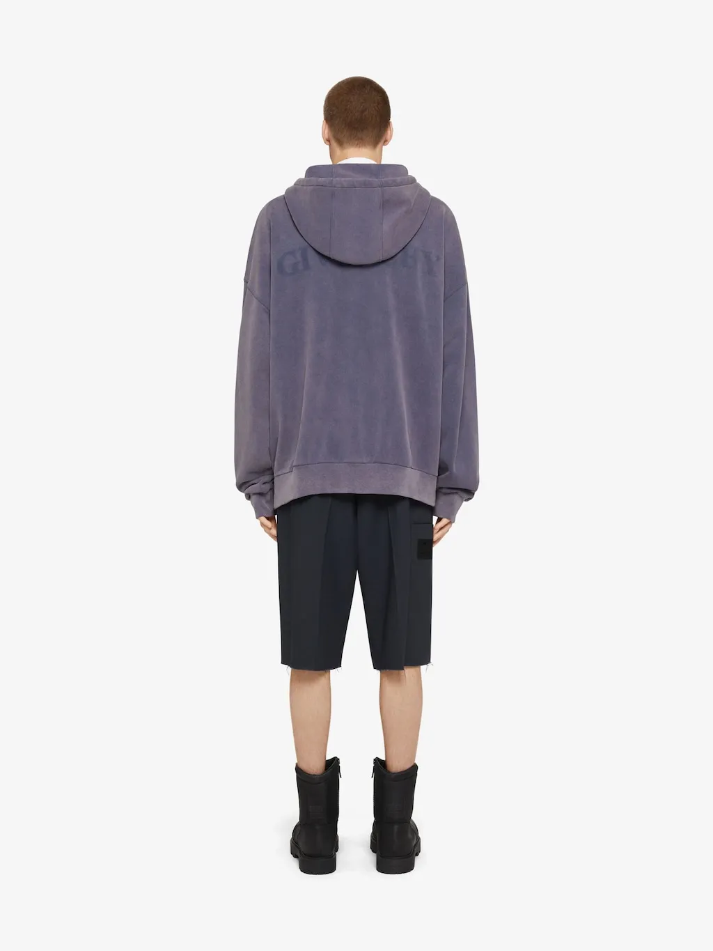 Faded Drawstring Hoodie
