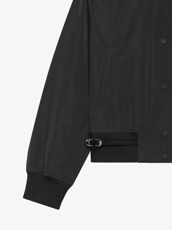 Buckle Detailed Button-Up Jacket