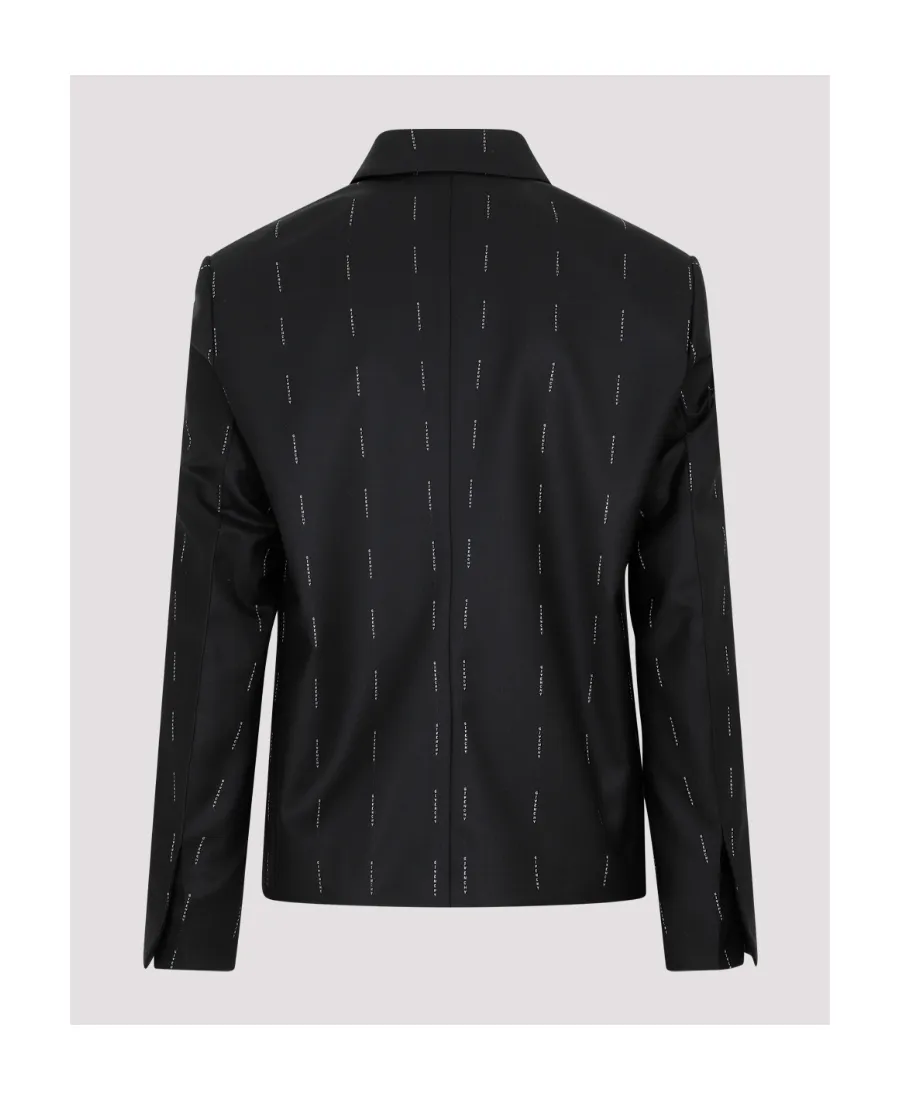 Logo Detailed Zip-Up Jacket