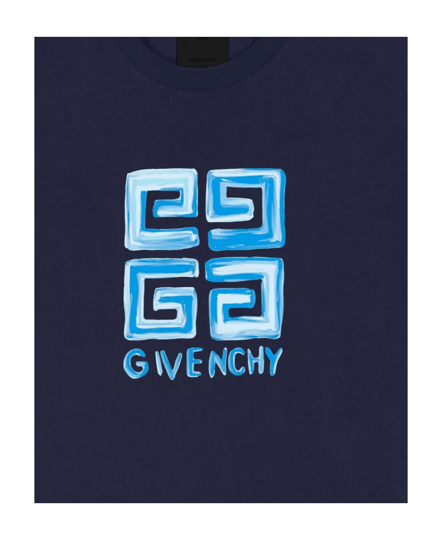 4G Multicolor Slim Fit T-Shirt In Cotton