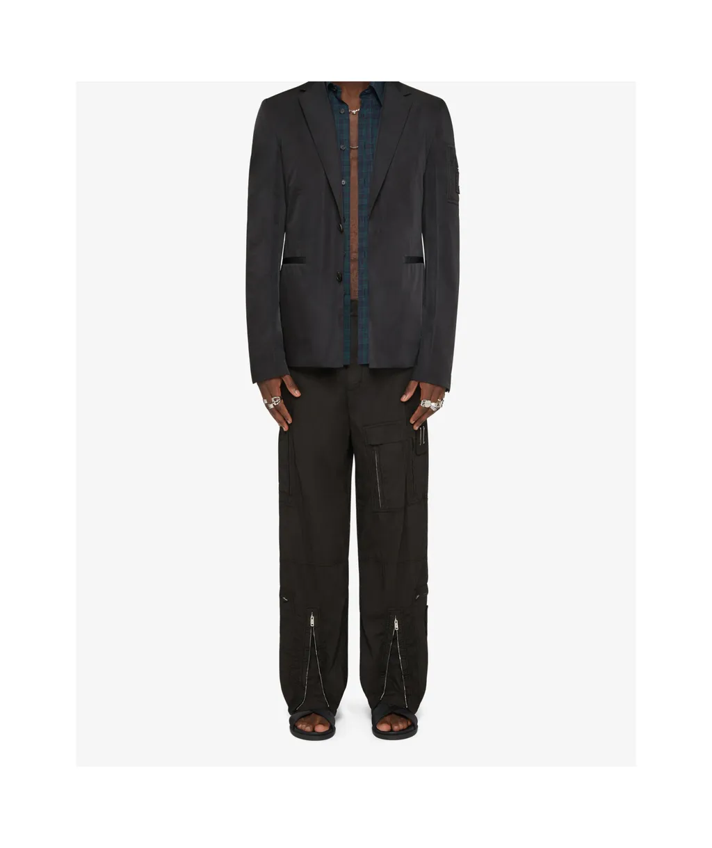 Zipped Pocket Cargo Pants