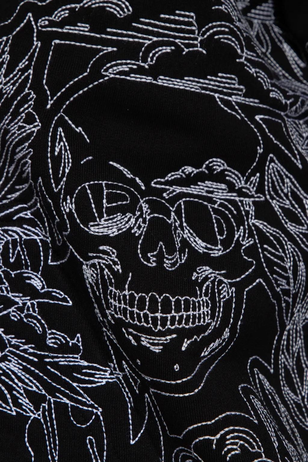 Graphic Pattern Printed Hoodie