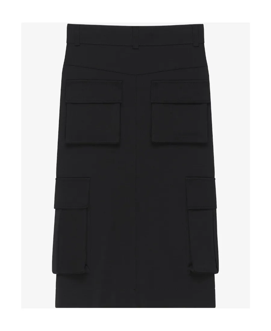 Knitted Cargo Skirt