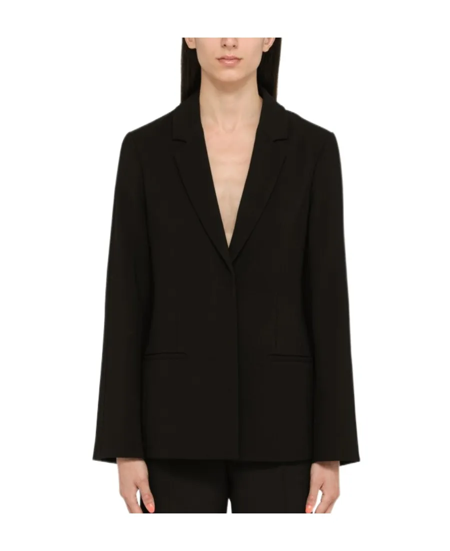 Wool-Blend Blazer