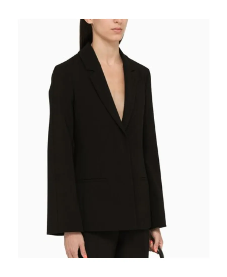 Wool-Blend Blazer