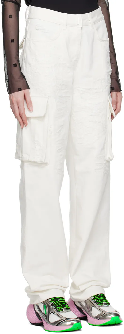 Cargo Straight-Leg Trousers