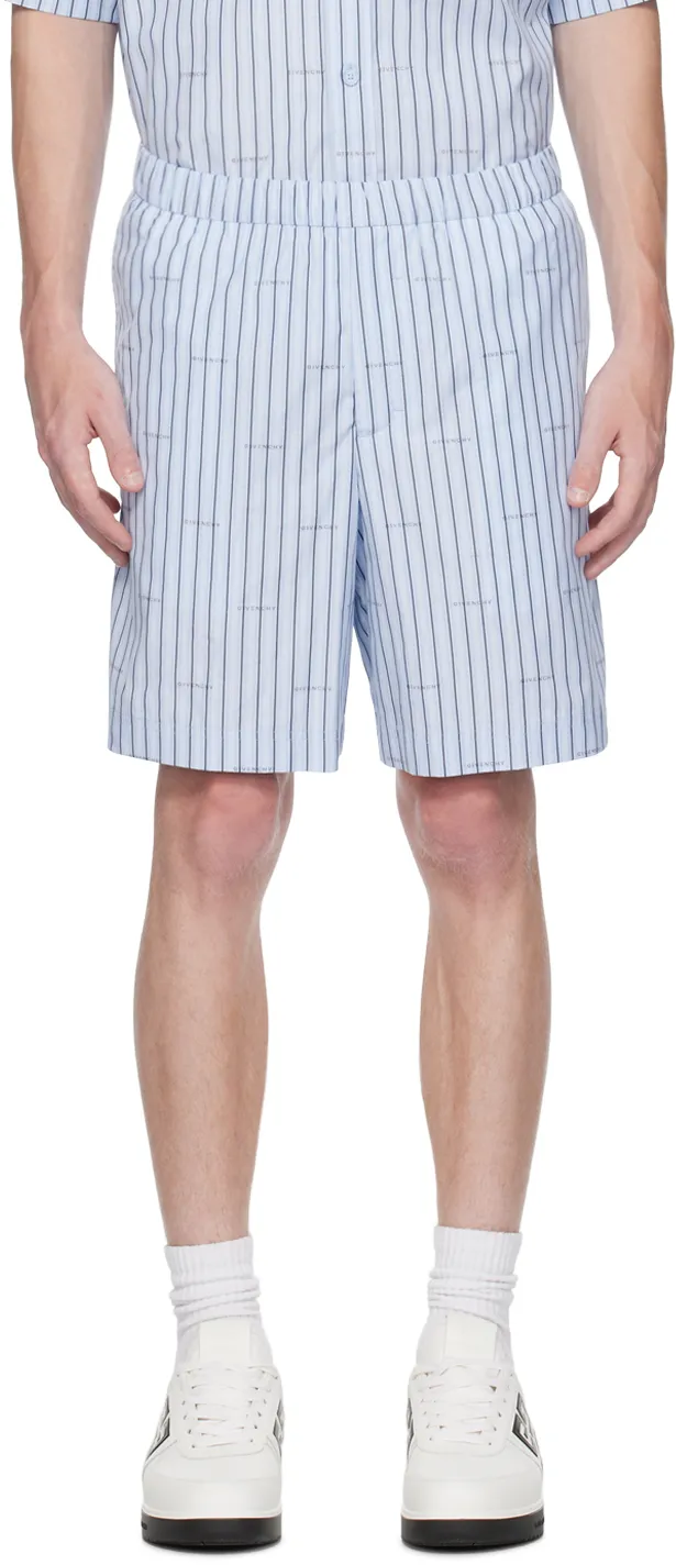 Striped Bermuda Shorts