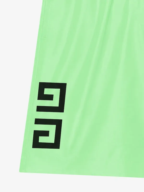 4G Long Swim Shorts In Nylon