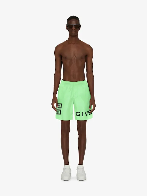 4G Long Swim Shorts In Nylon
