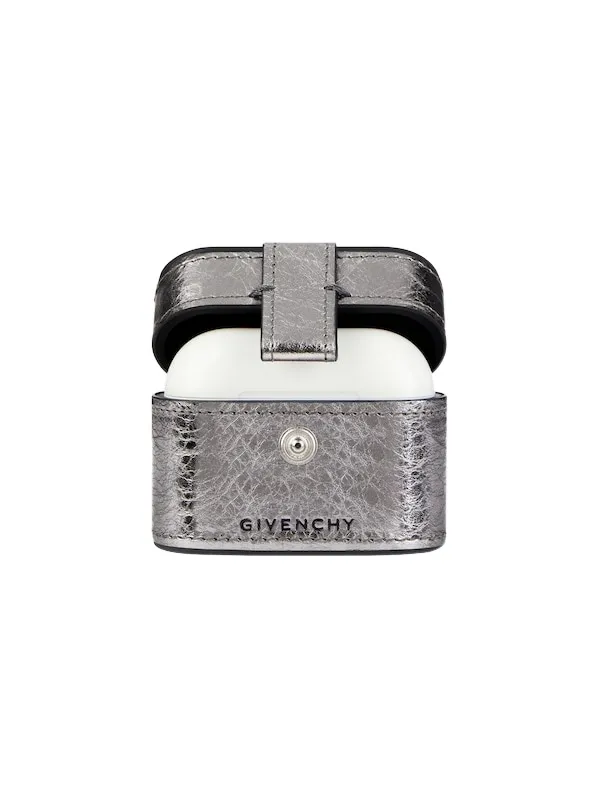 Airpods Pro Holder In Laminated Leather