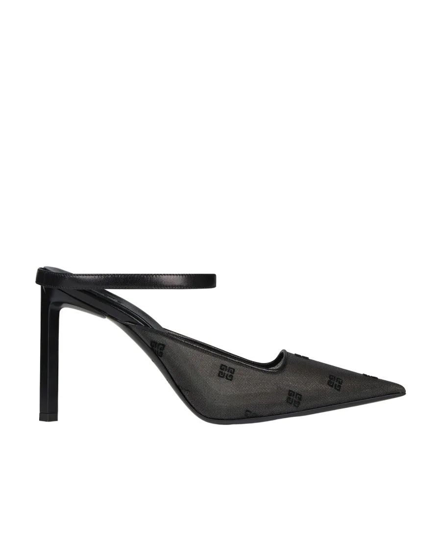 Show Slingback In 4G Transparent Mesh