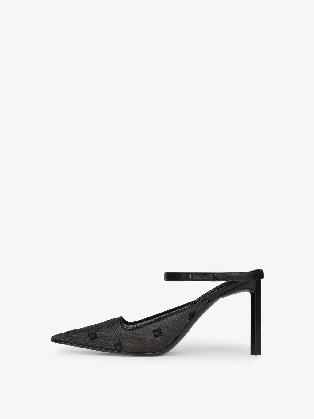 Show Slingback In 4G Transparent Mesh