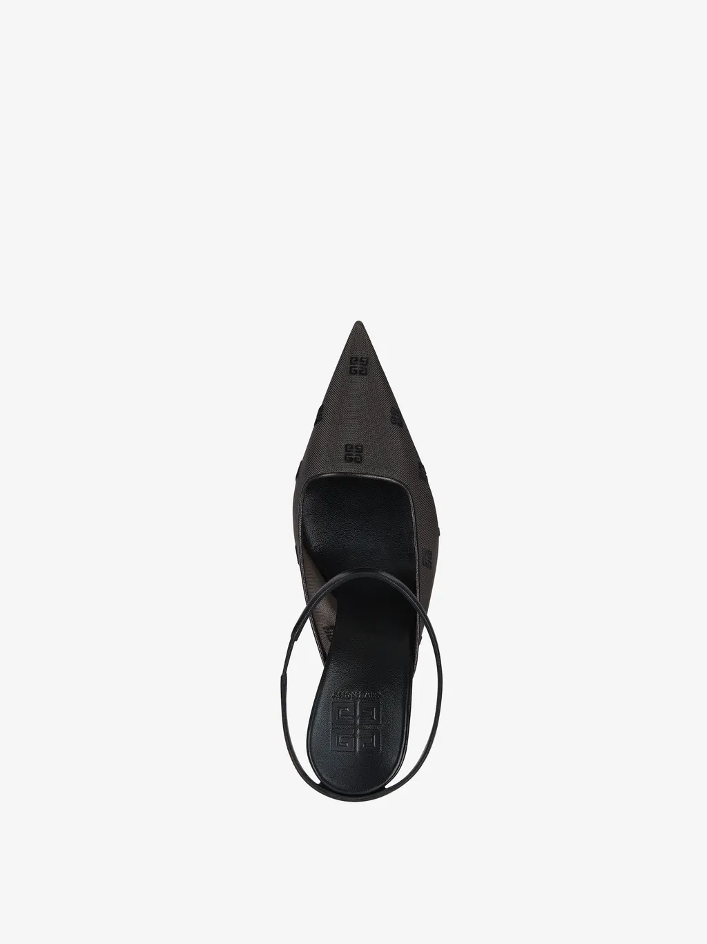 Show Slingback In 4G Transparent Mesh