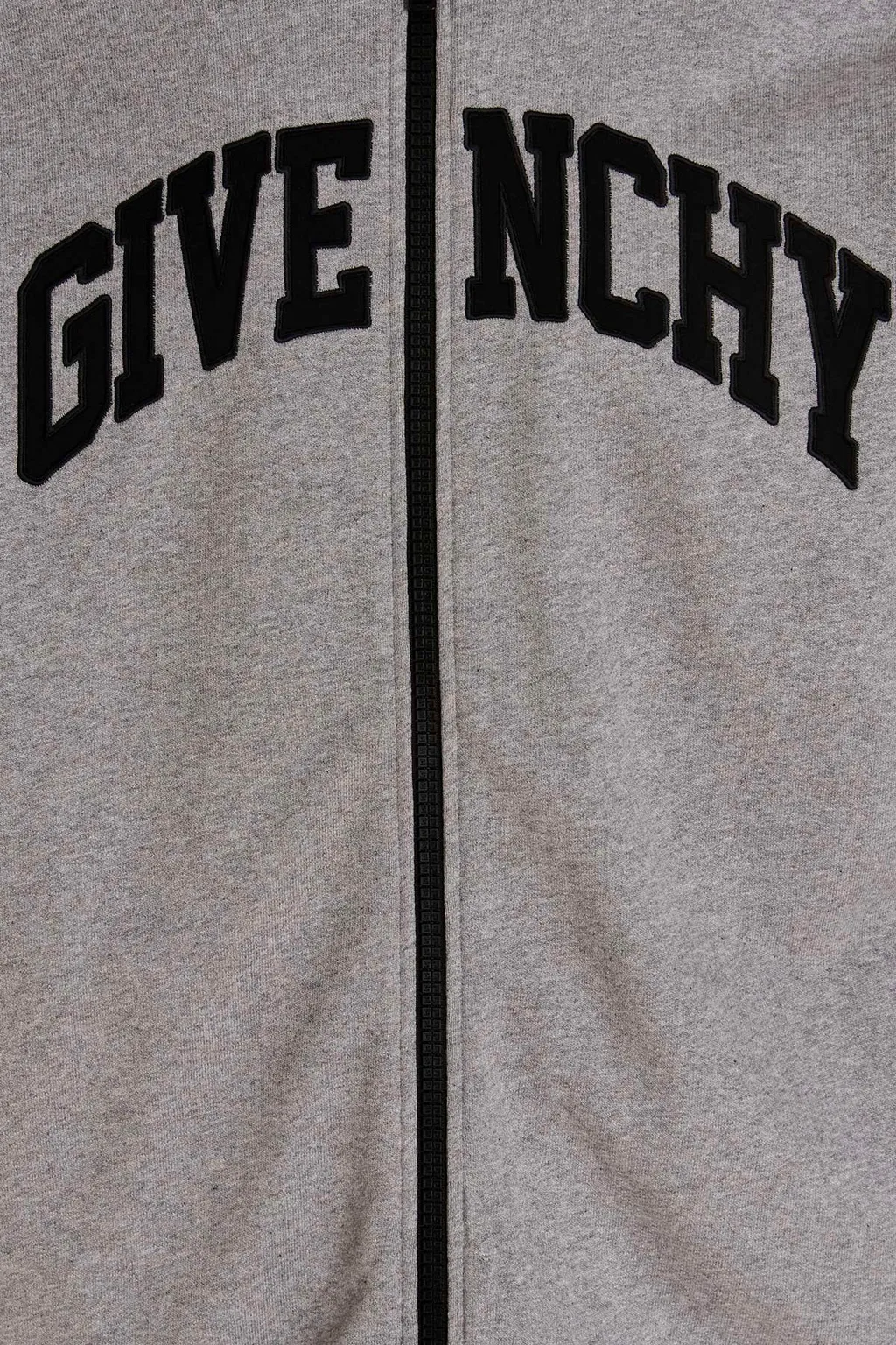 Logo Printed Zipped Hoodie