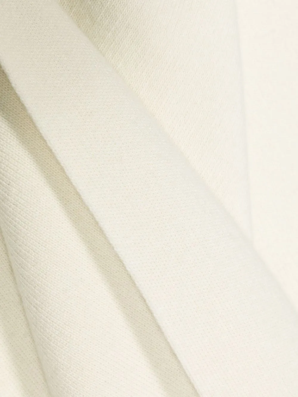 Logo-Embroidered Knitted Scarf