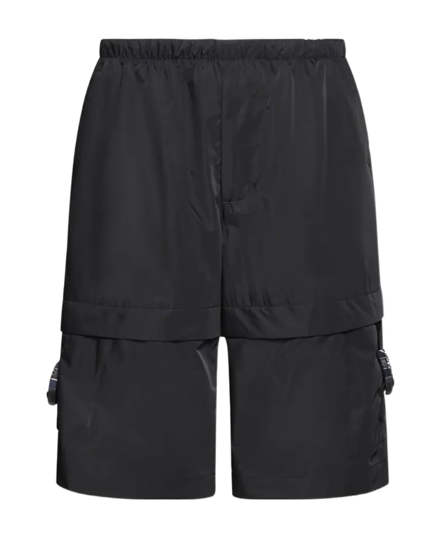 Buckle Detailed Cargo Shorts