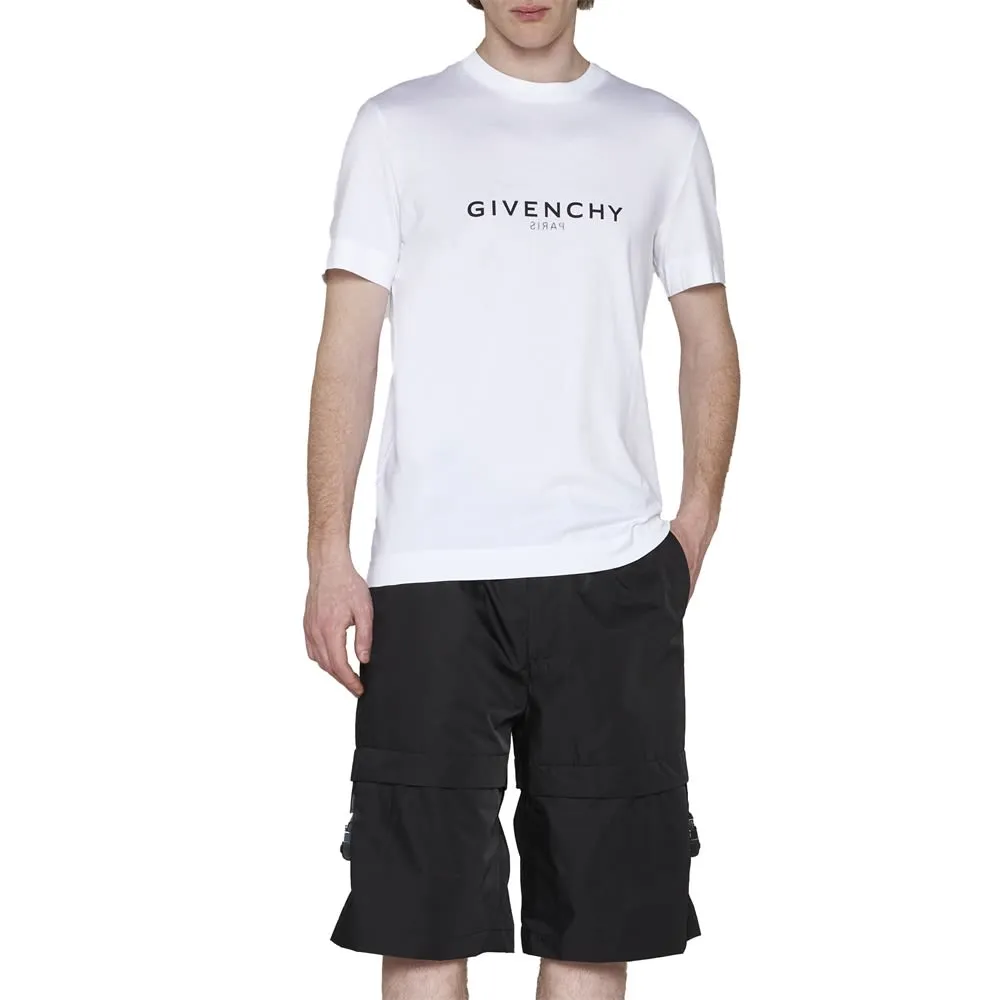 Buckle Detailed Cargo Shorts