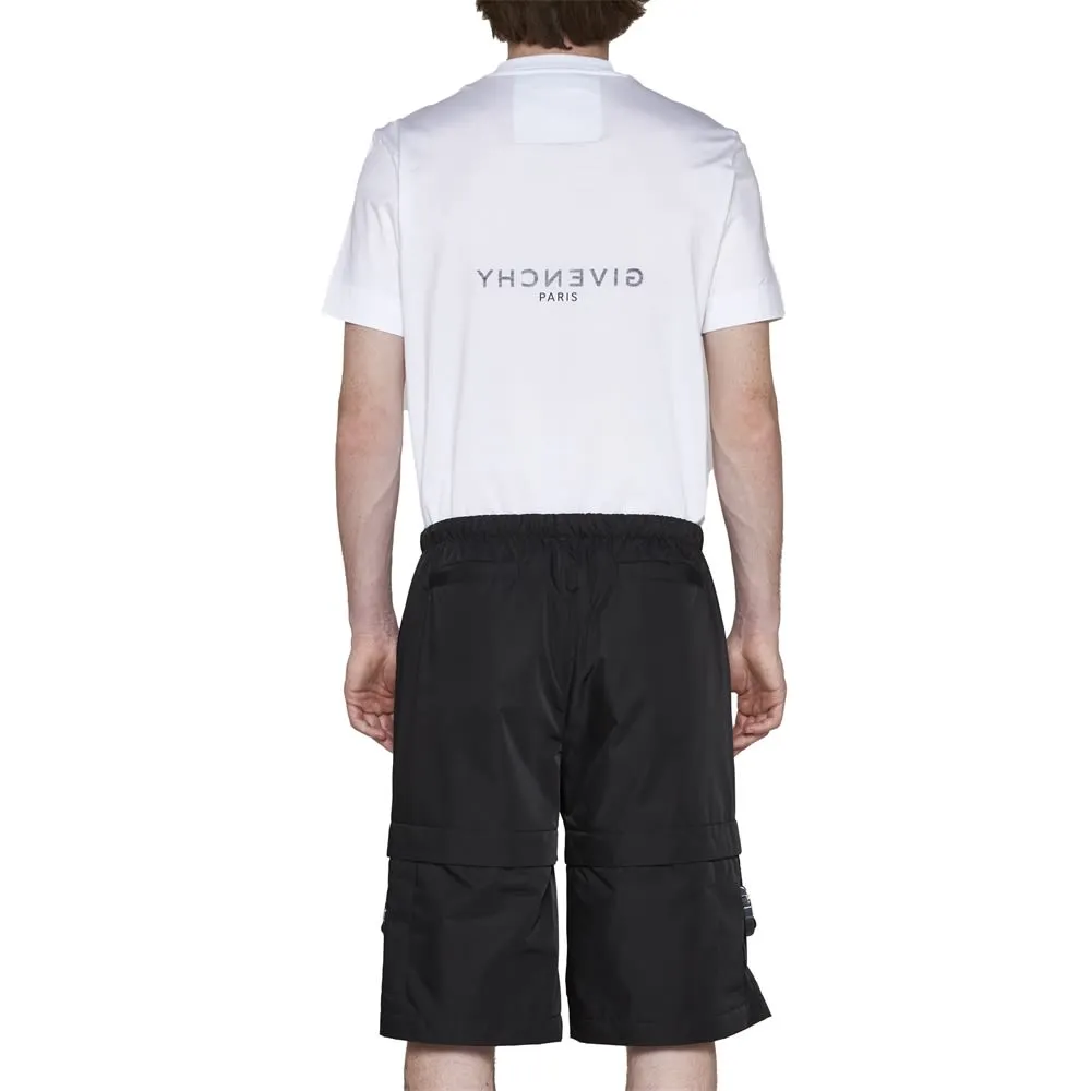 Buckle Detailed Cargo Shorts