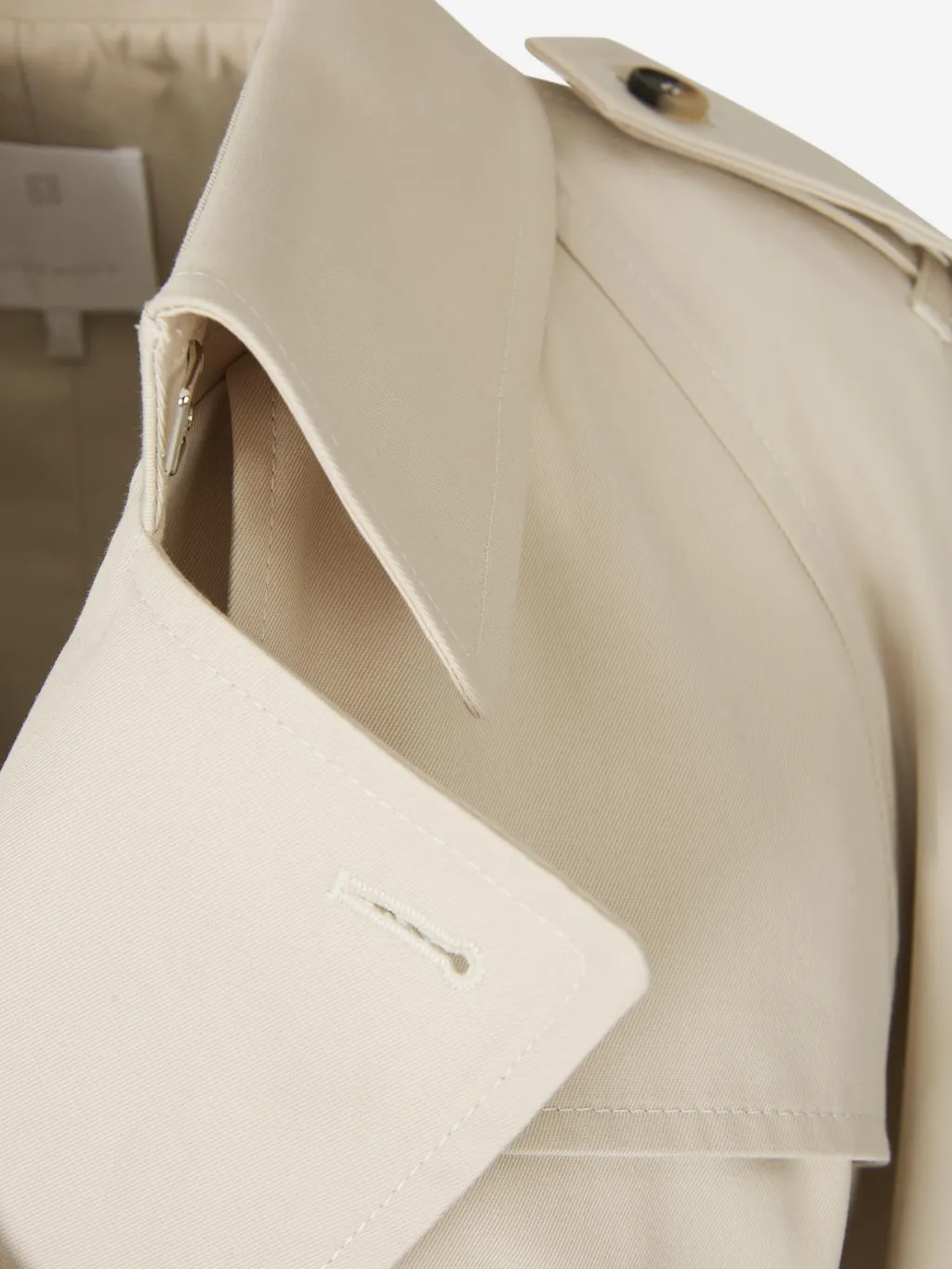 Belted Double-Breasted Trench Coat