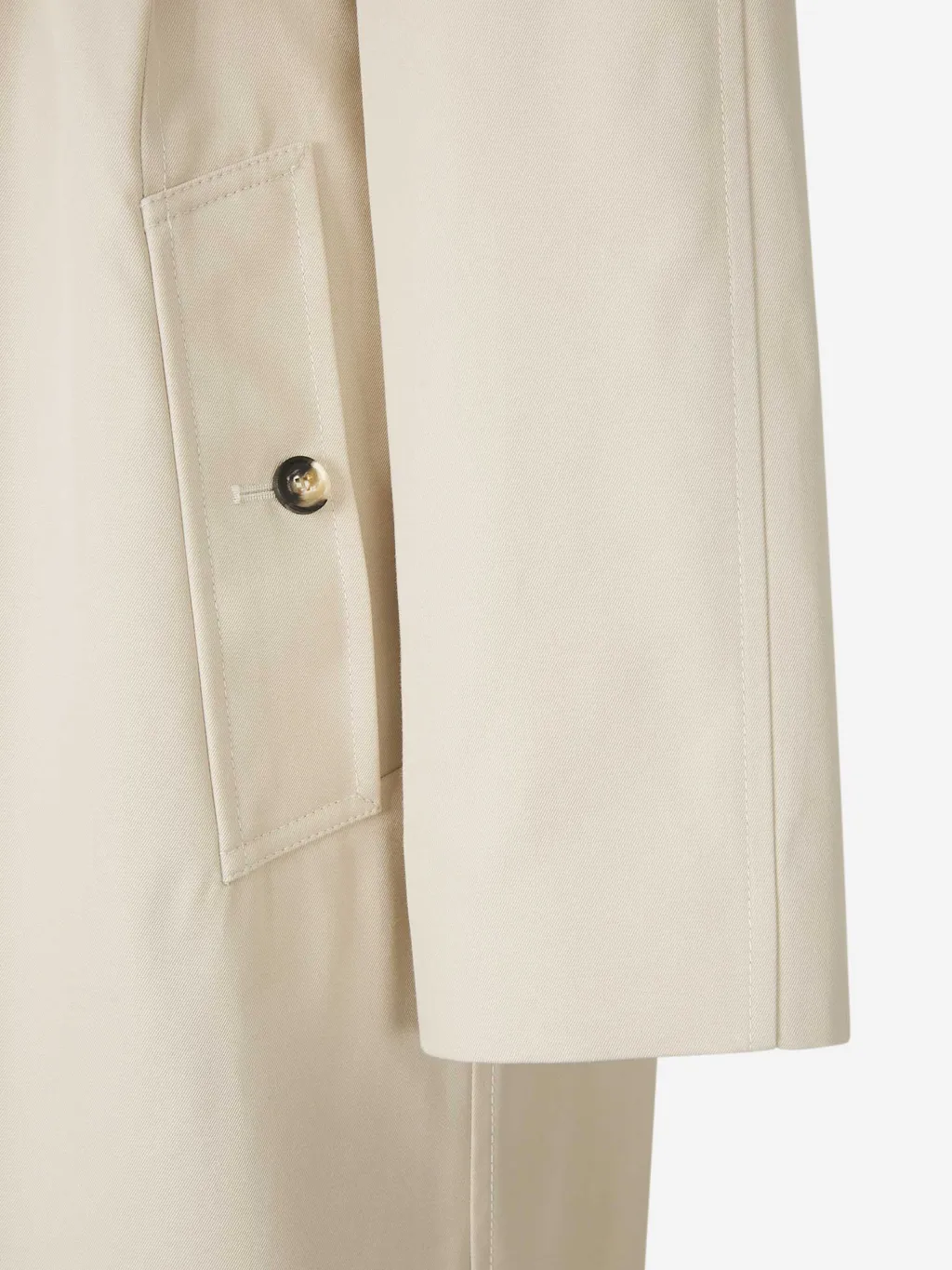 Belted Double-Breasted Trench Coat