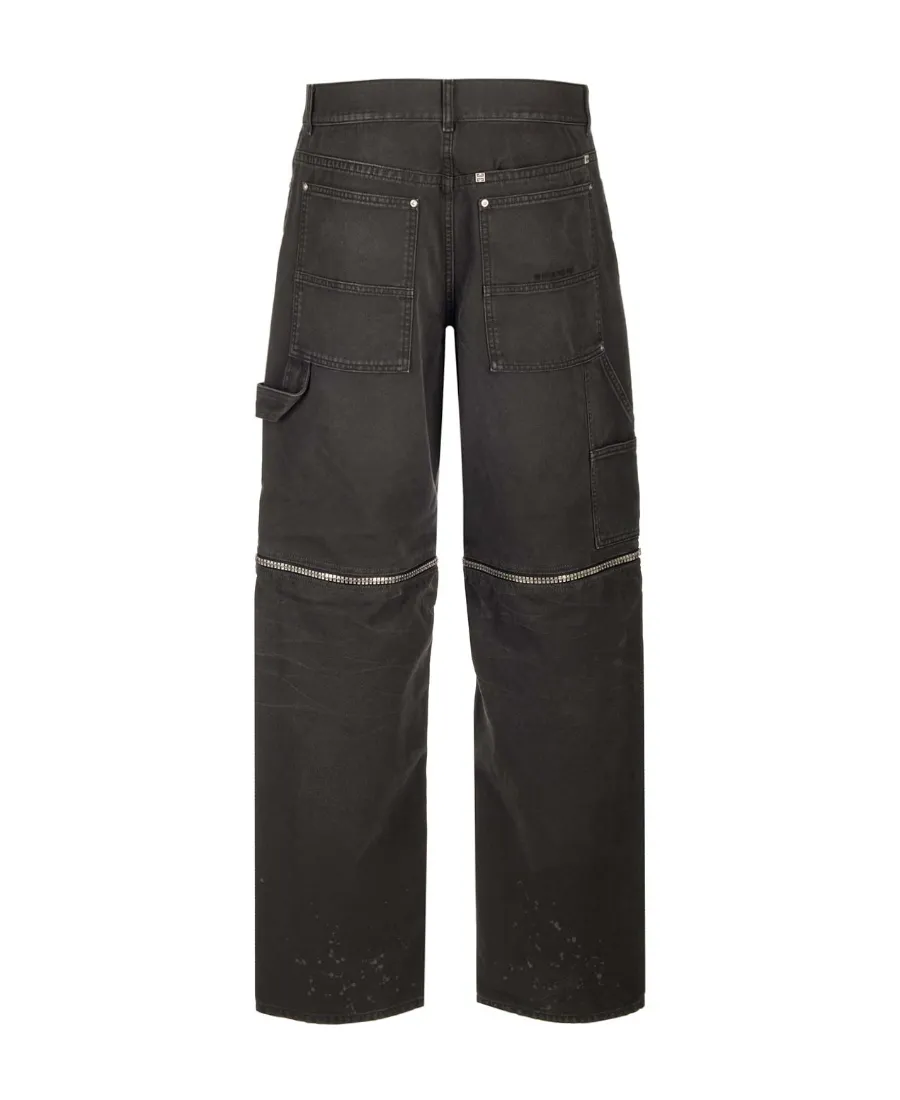 Zip Detailed Jeans