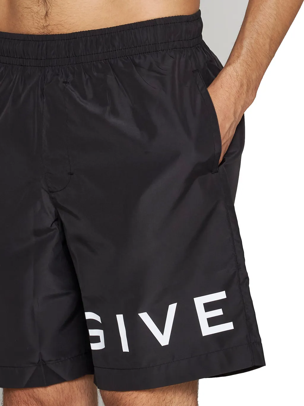 Logo Printed Swim Shorts