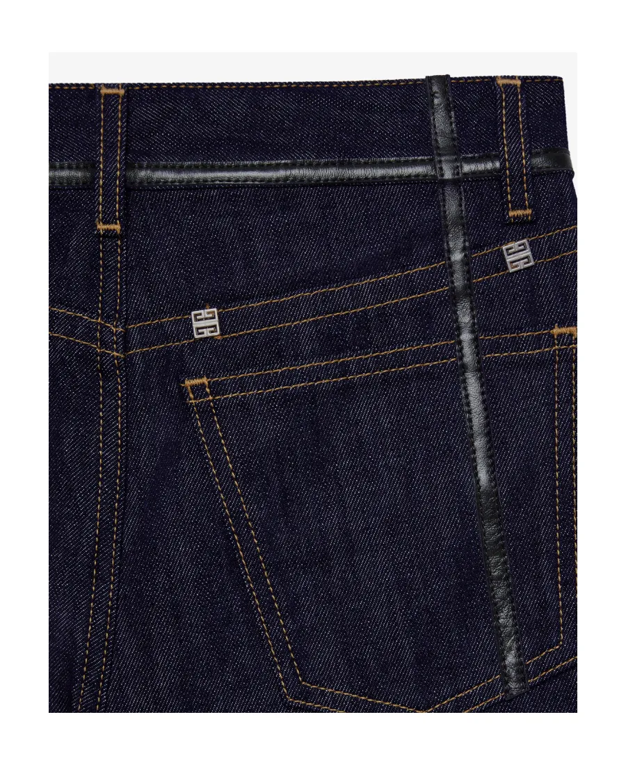 Straight Fit Jeans In Denim