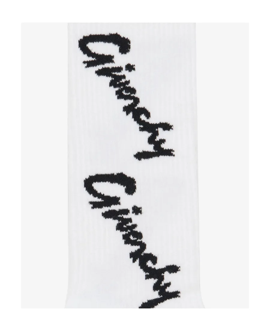 Socks In All-Over Givenchy Cotton