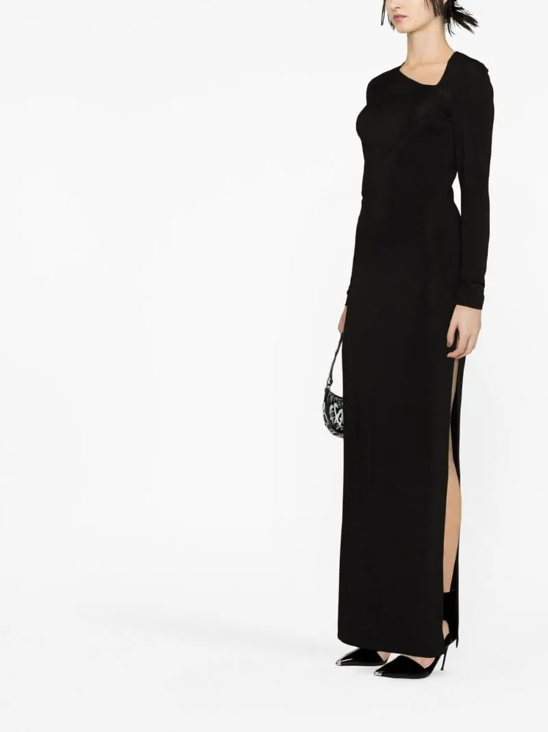 Logo Long-Sleeved Dress