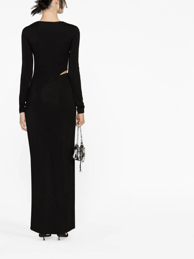 Logo Long-Sleeved Dress