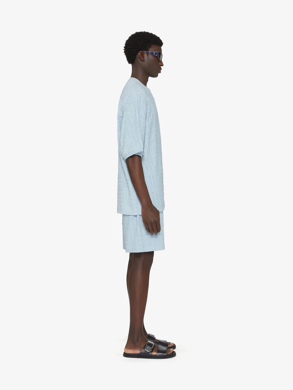 4G Motif Towelling T-Shirt