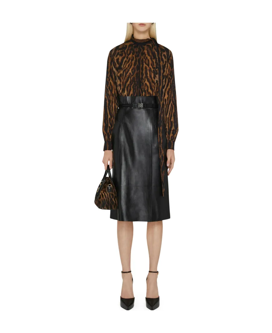 Leopard Print Blouse