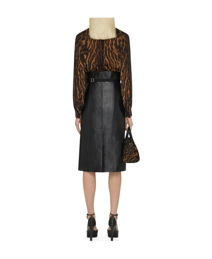 Leopard Print Blouse